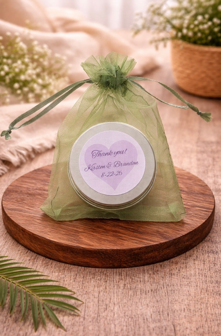 Tallow Lotion Bar Party Favors
