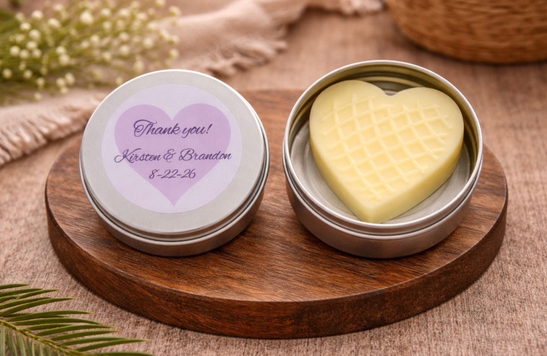 Tallow Lotion Bar Party Favors