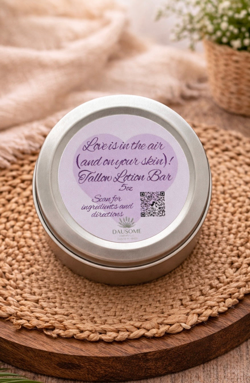 Tallow Lotion Bar Party Favors